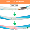 Irish Supply, GLOWHOOPS 7 Color LED Hula Hoops