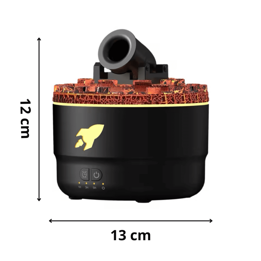 FLAMEAURA Aromatic Fire Illusion Diffuser