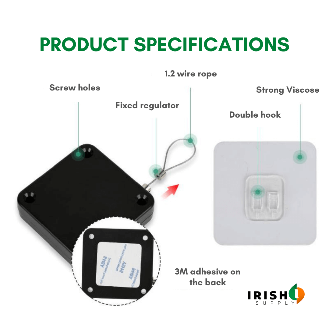 Irish Supply, DOORSIE Punch-Free Door Closer