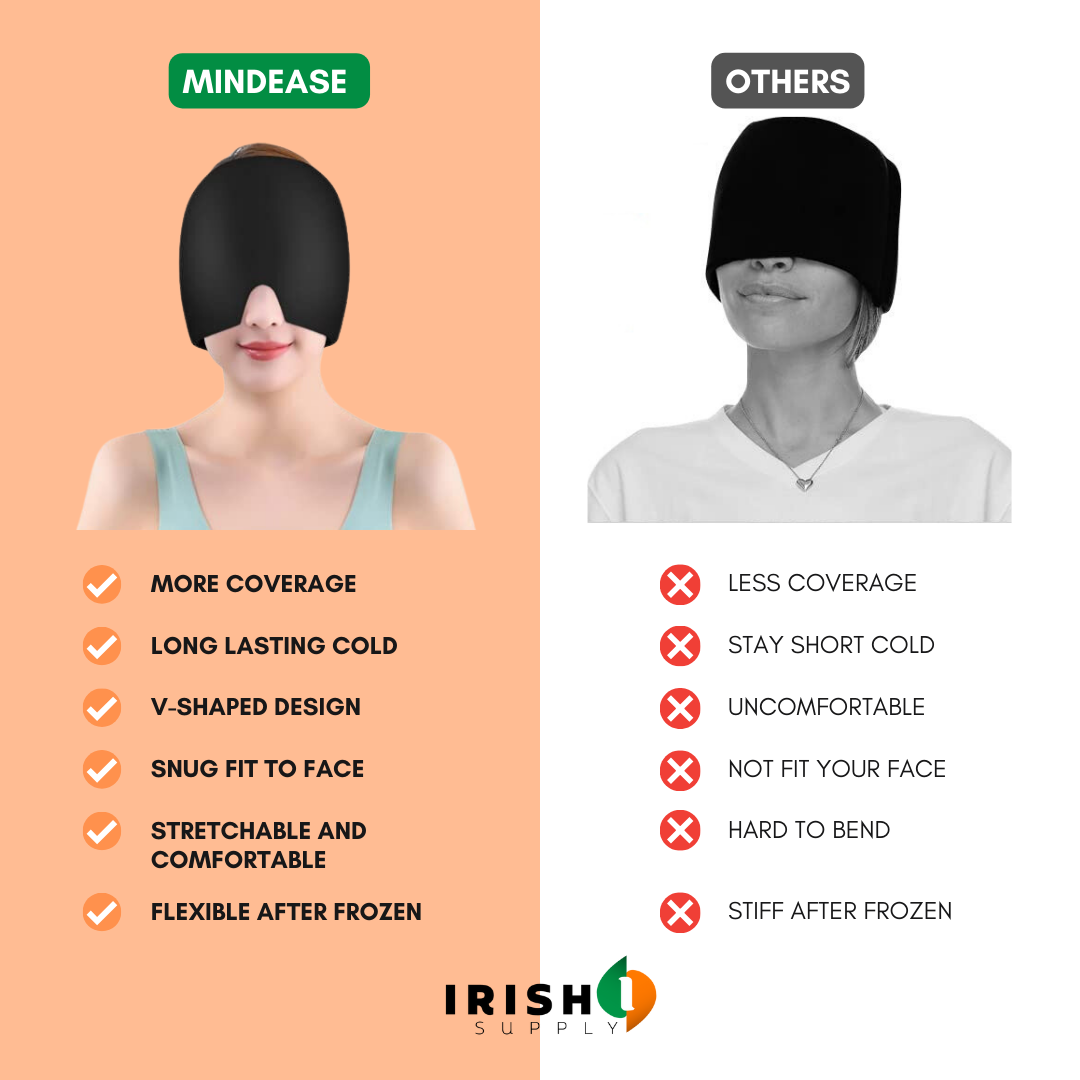 Irish Supply, MINDEASE, Soothing Migraine Relief Hat