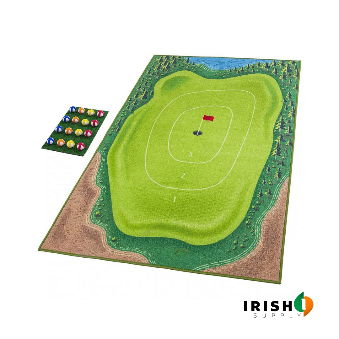 Irish Supply, SWINGPRO, Golf Game Mat Pad