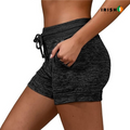 Irish Supply, ZENSTRETCH Women's Cotton Blend Yoga and Running Short