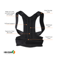 Irish Supply, Back Brace Posture Corrector for Women and Men
