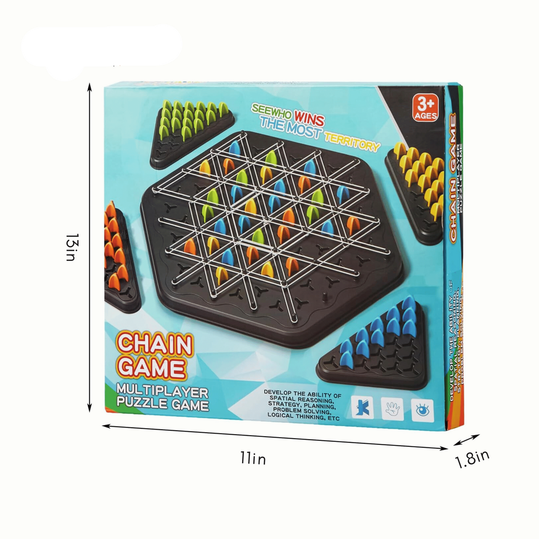 TRIQUEST Triangle Chain Game