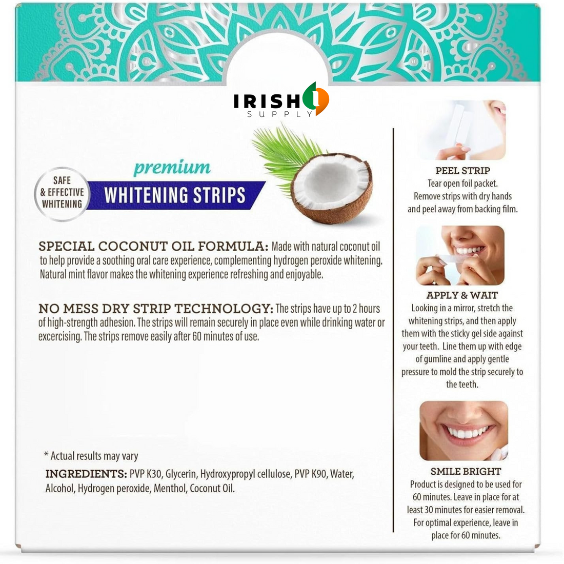 ILLUMITE Dental-Grade Whitening Strips (7 treatments)