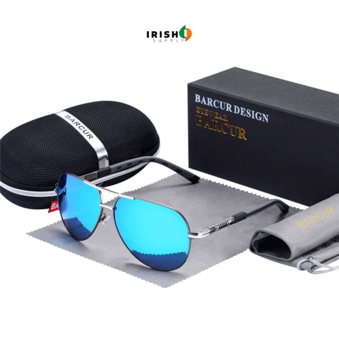Irish Supply, RETROSPECS Aviator Sunglasses for Men