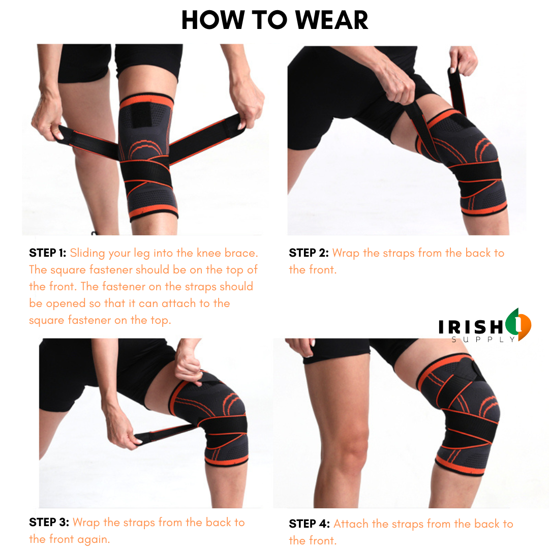 Irish Supply, KNEEPRO 3D Knee Compression Pad