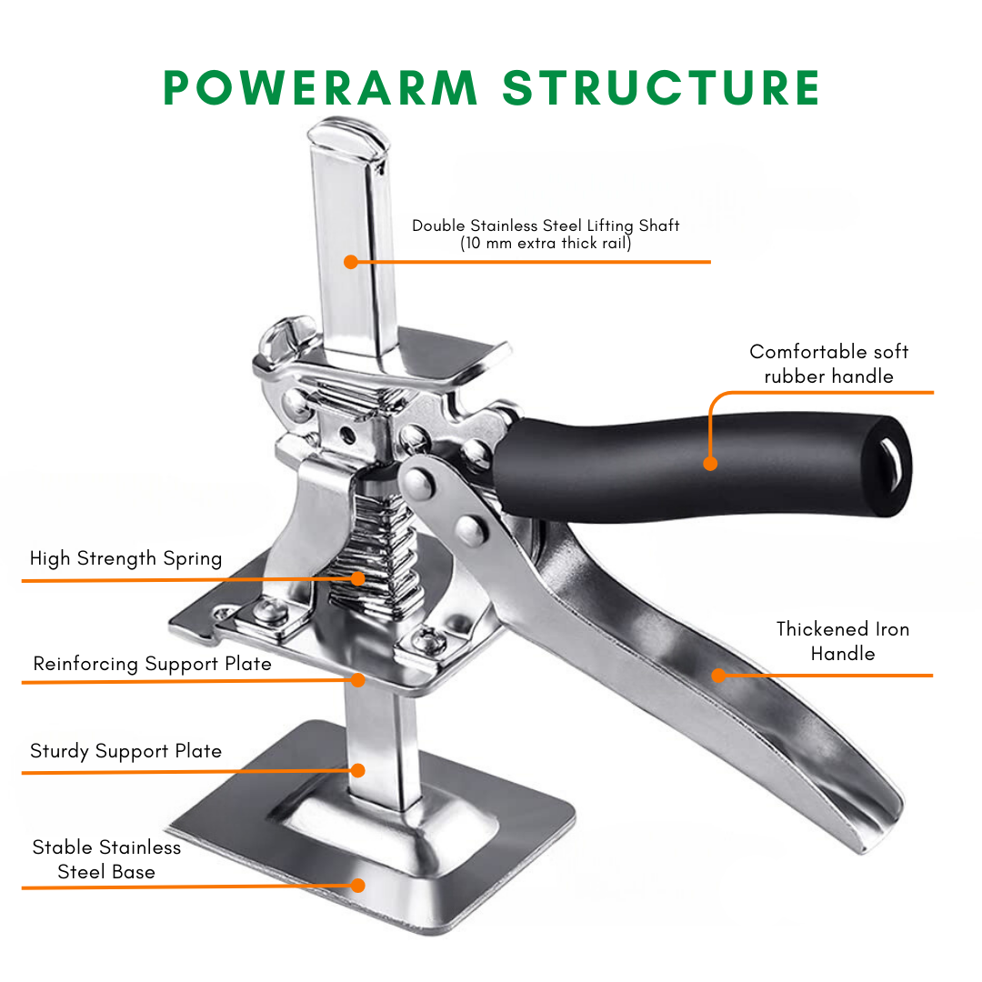 Irish Supply, POWERARM, Easy Lifting Jack Tool