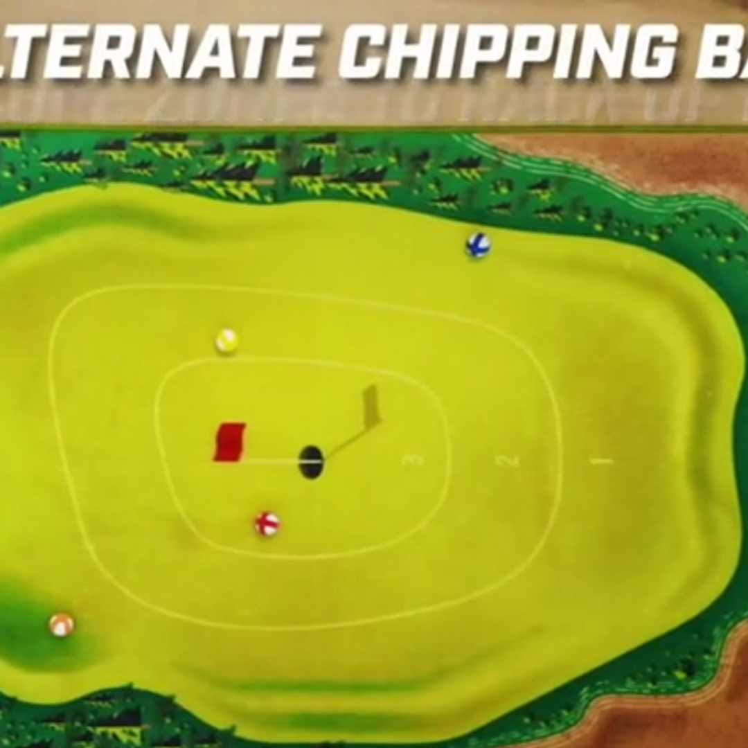 Irish Supply, SWINGPRO, Golf Game Mat Pad