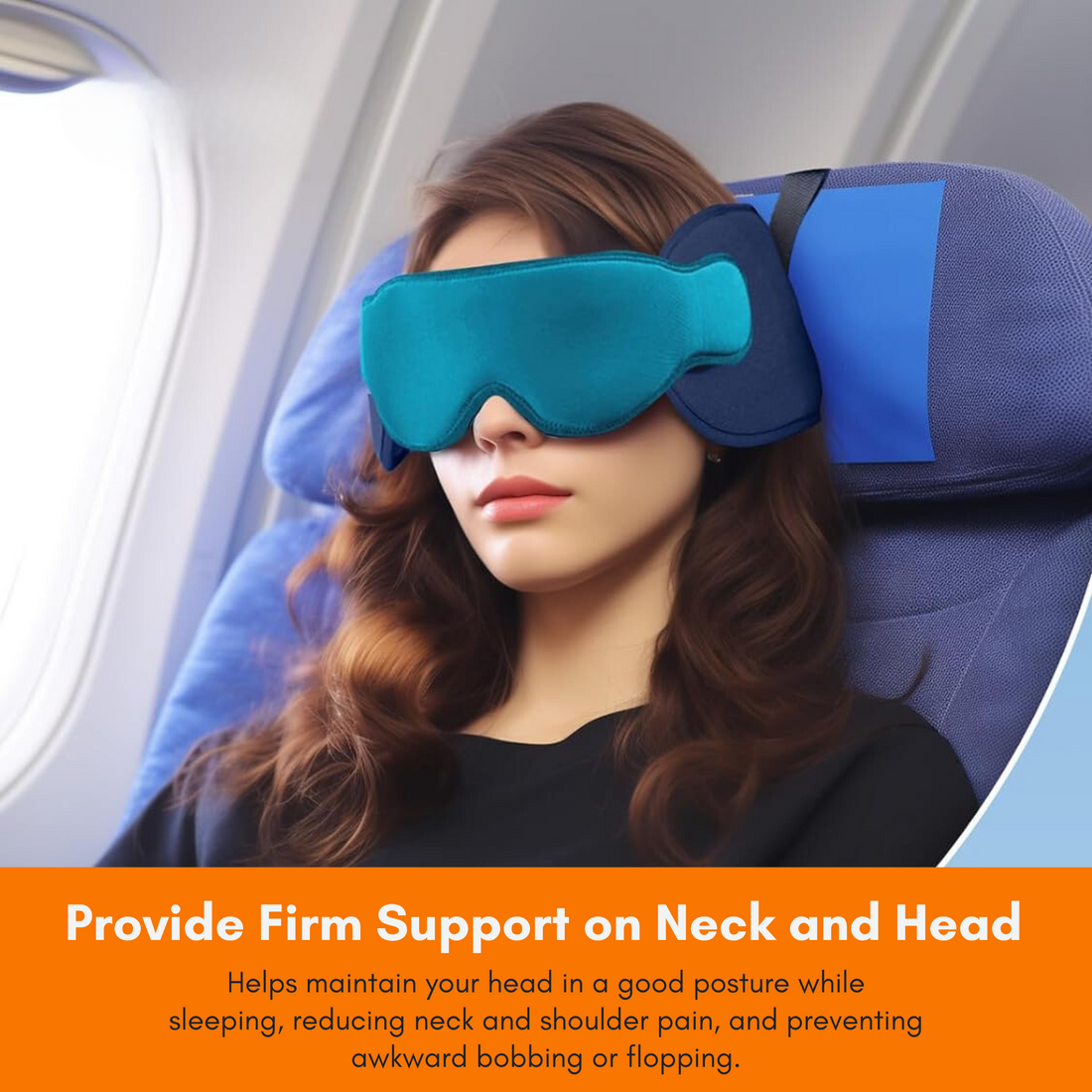AIRNAP Travel Pillows for Airplanes