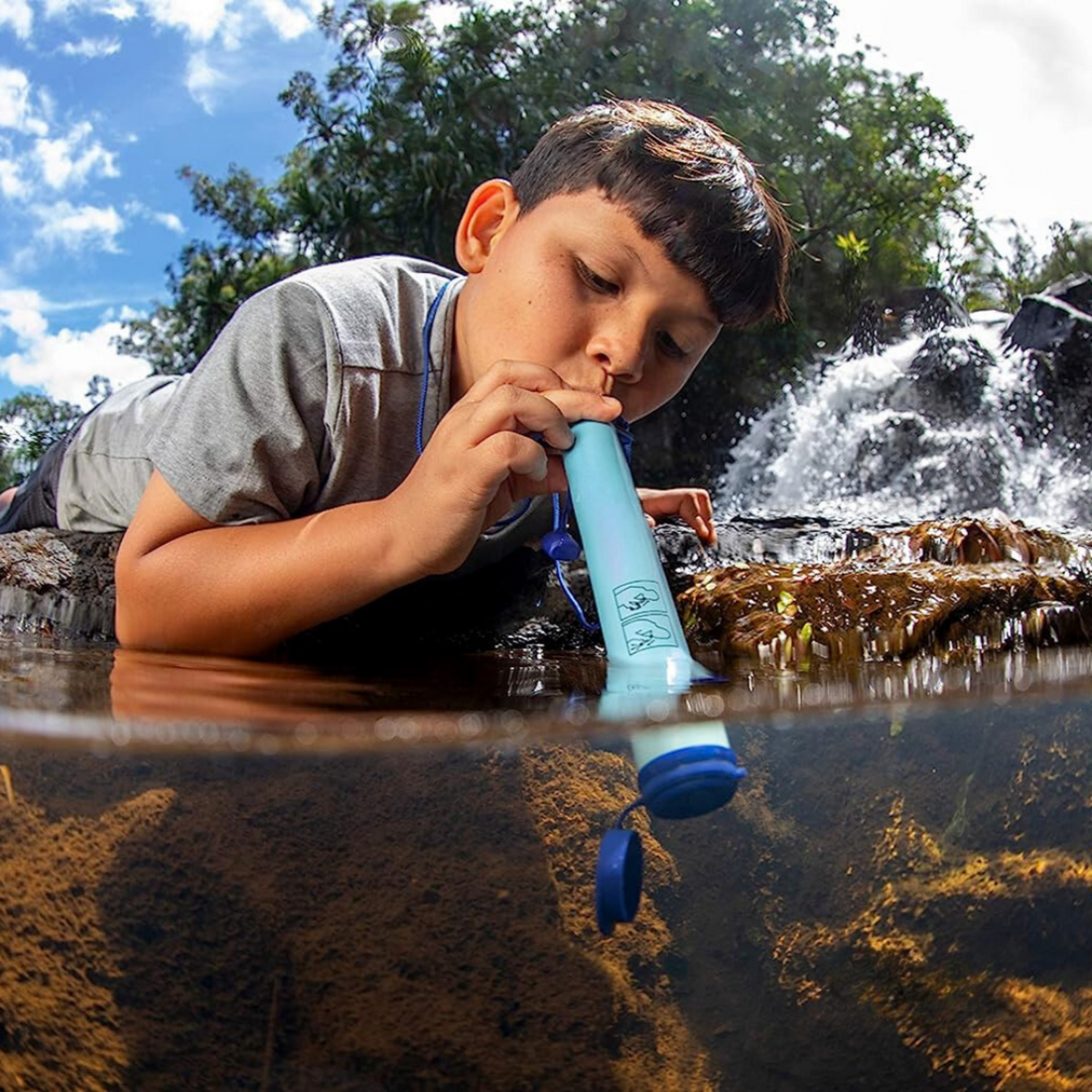 AQUAPURE Portable Water Purifier for Outdoor Adventures
