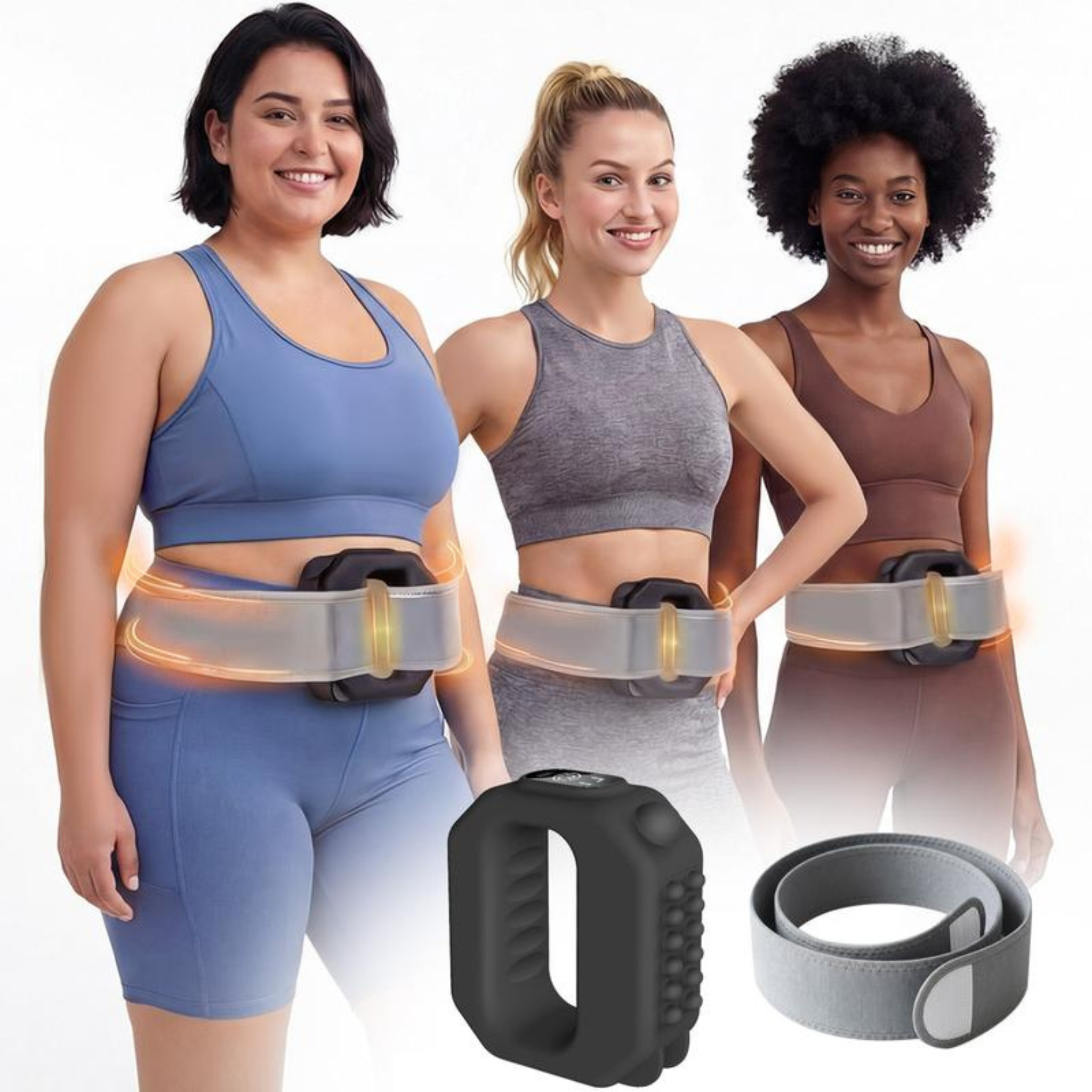 BODYVIBE Waist Slimming & Deep Vibration Massager Belt