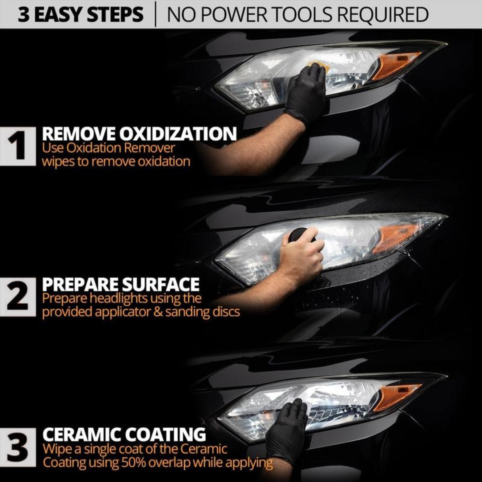 BRIGHTSEAL Spray-On Headlight Renewal & Anti-Yellowing Seal