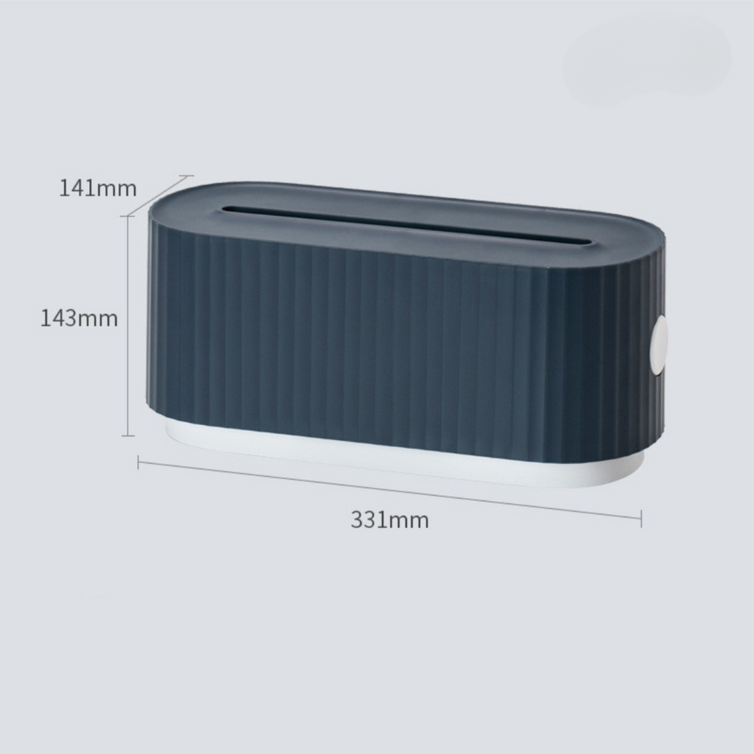 CABLECADDY Power Strip Wire Case Cable Storage Box