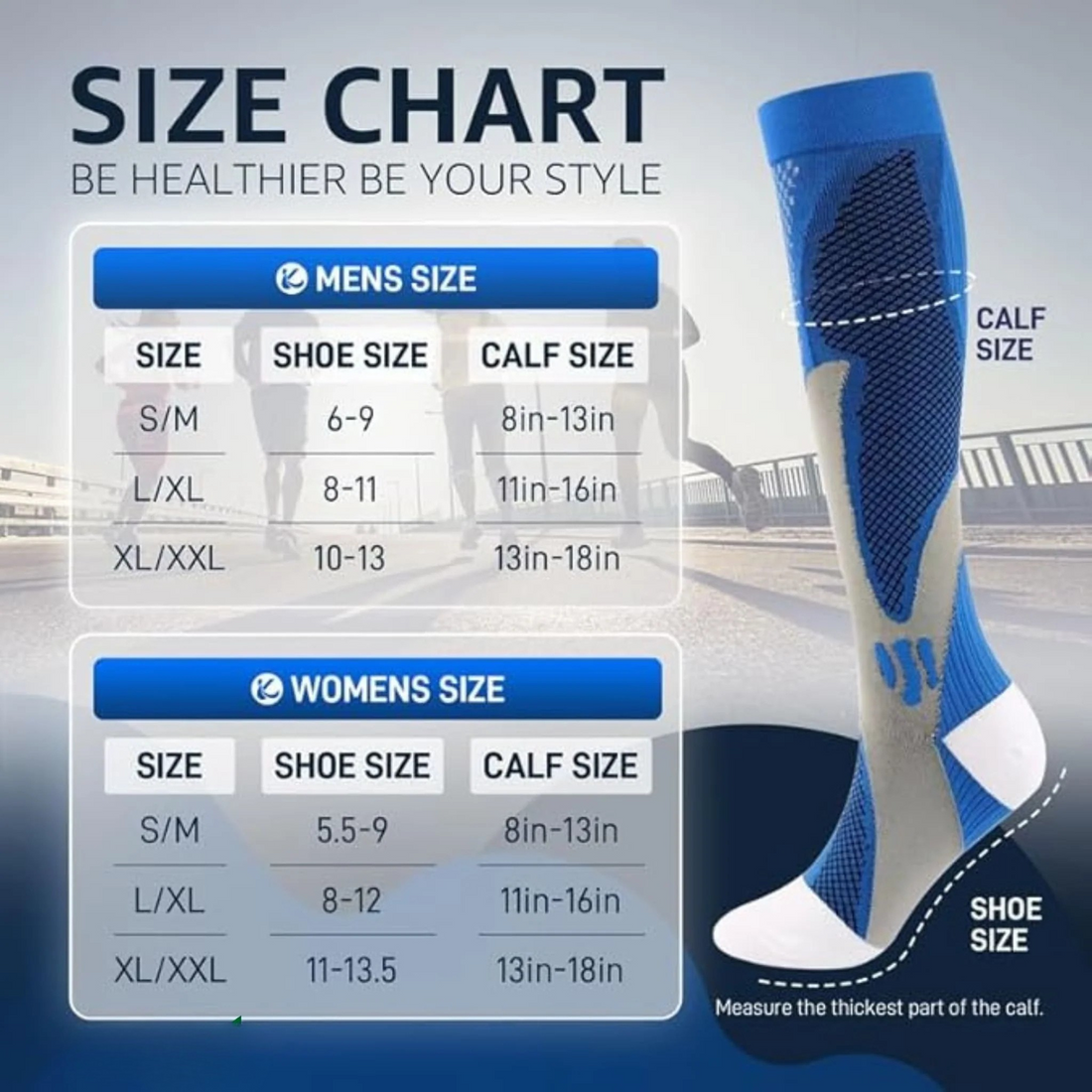 CIRCUFLEX 20-30mmHg Athletic Compression Wear