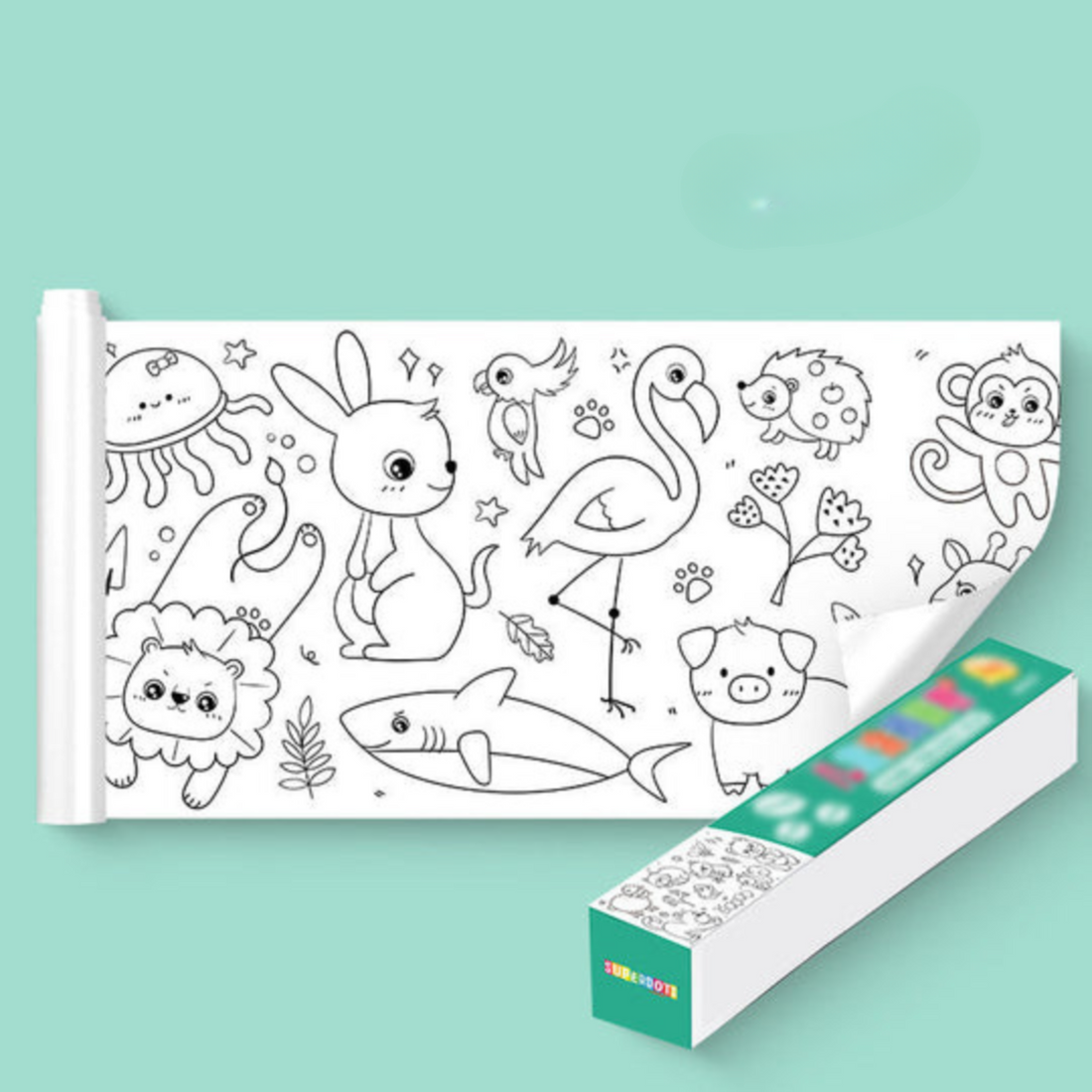 COLORSTRIP™ Children's Drawing Graffiti Scroll (3m)