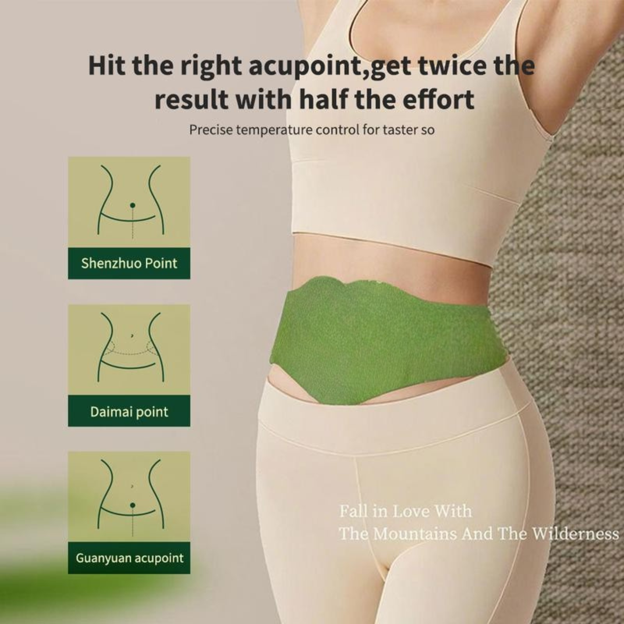 COREMELT Herbal Warming and Slimming Abdominal Patch