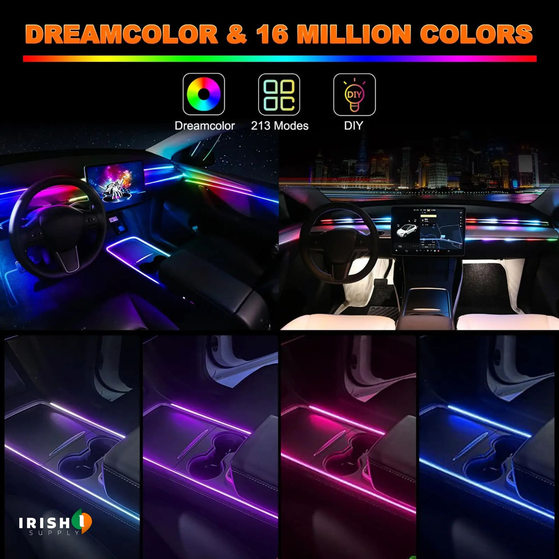 DRIFTLUX RGB Car Mood Lighting System