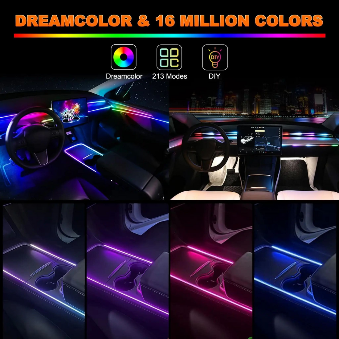 DRIFTLUX RGB Car Mood Lighting System