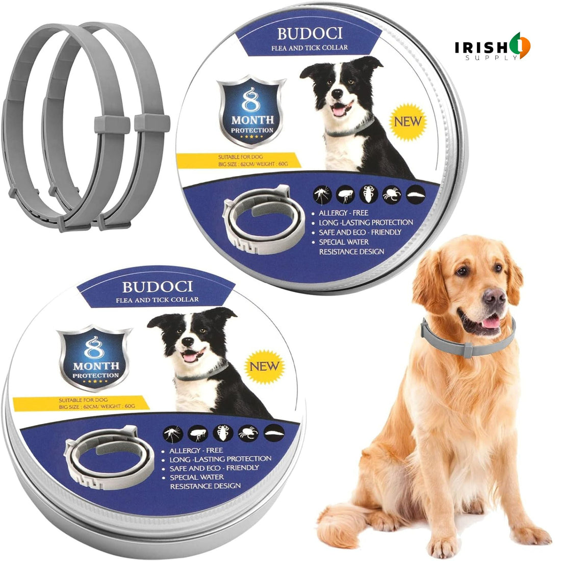 FURGUARD Lightweight Pet Bug Repellent Collar