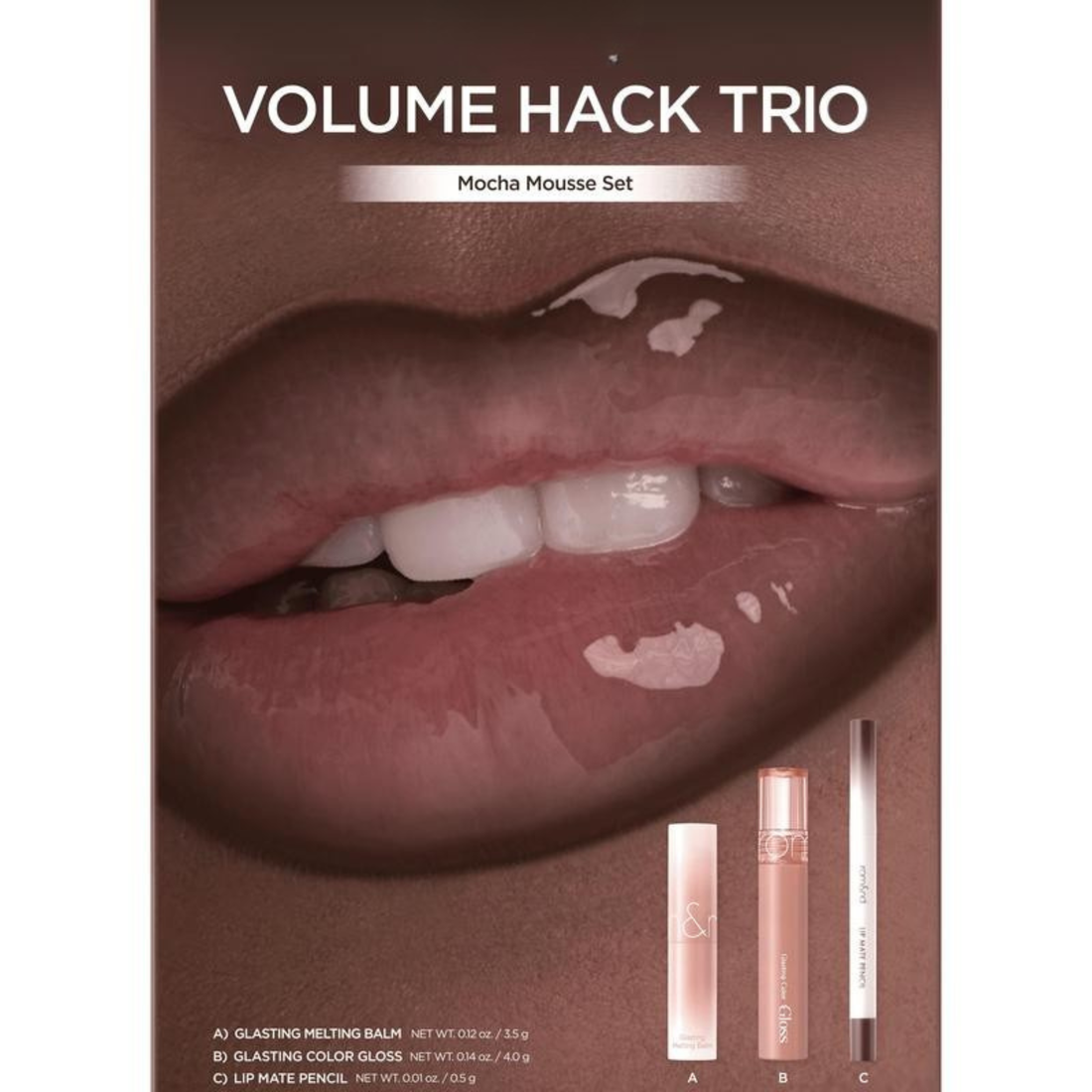 GLOSSAIRE Smooth-Blend Lip Combo Set
