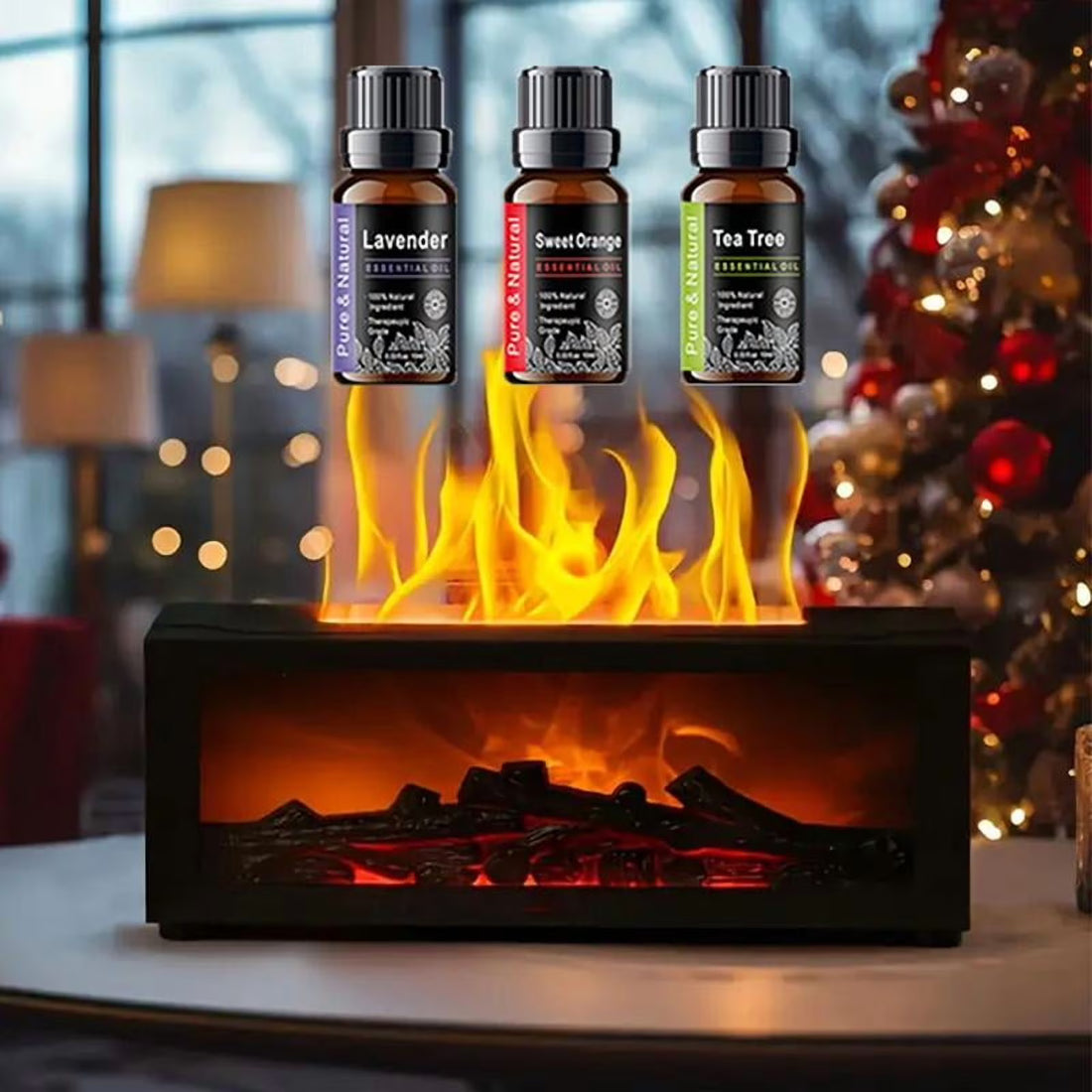 GLOWMIST Color Flame Aromatherapy Humidifier