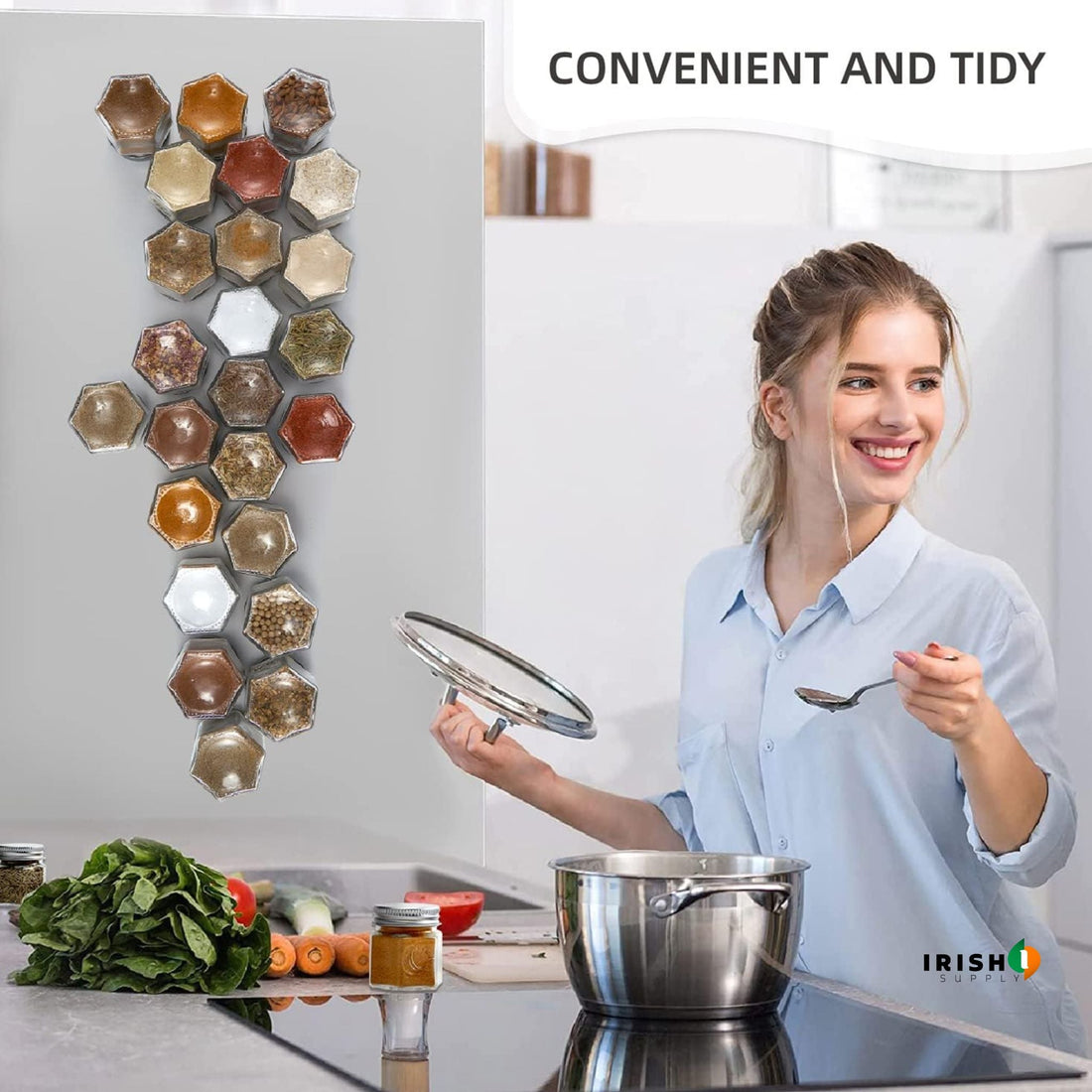 GRIPSPICE Smart Magnetic Spice Jars