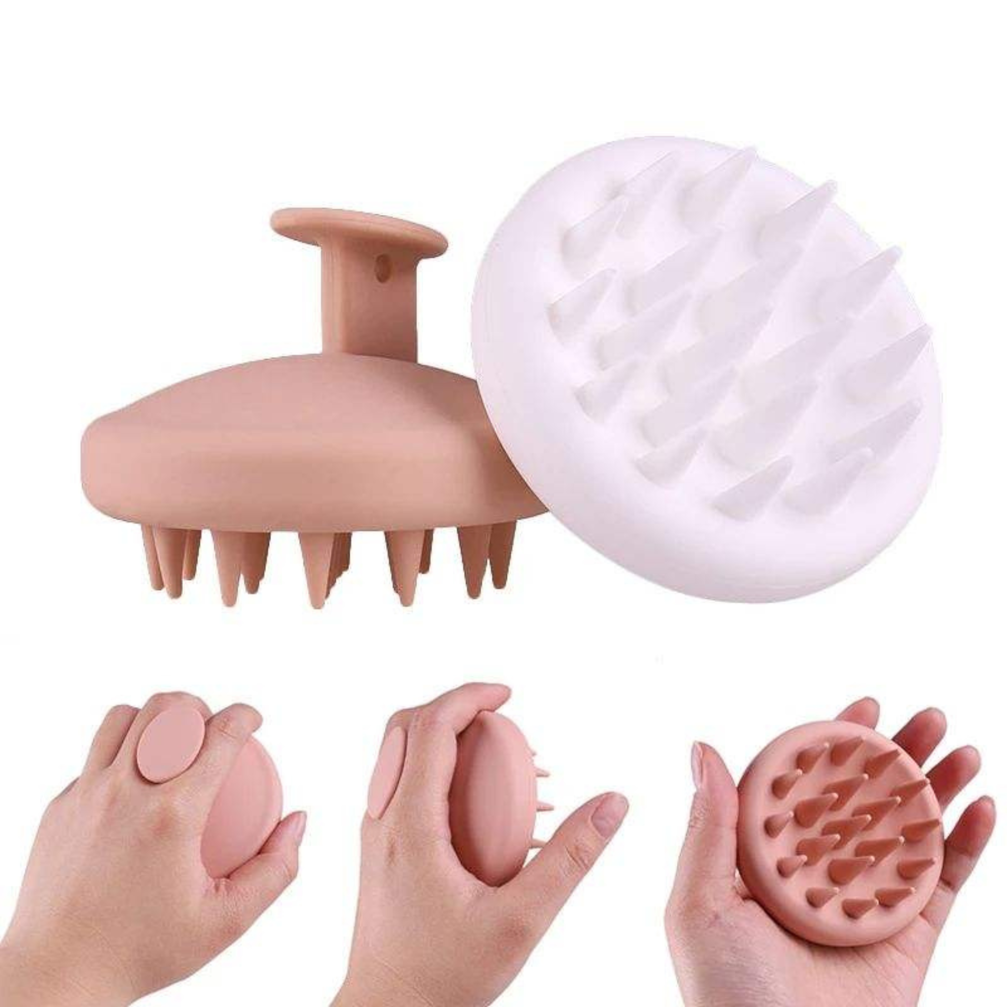 HAIREST Gentle Scalp-Stimulating Hair-Growth Silicone Massager