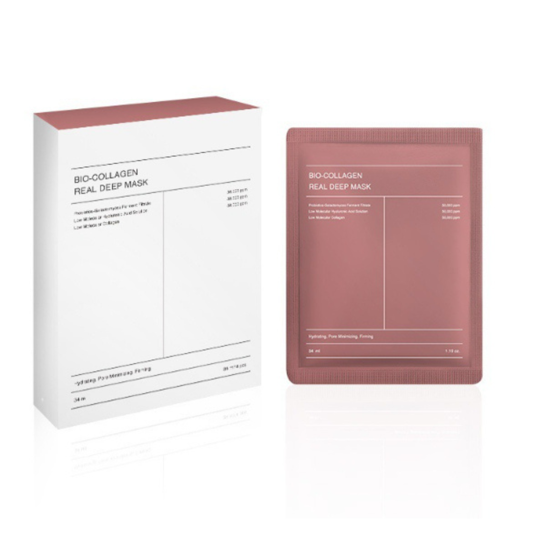 HYDRAGLO Collagen Protein Hydrogel Soft Gel Mask (4 pieces)