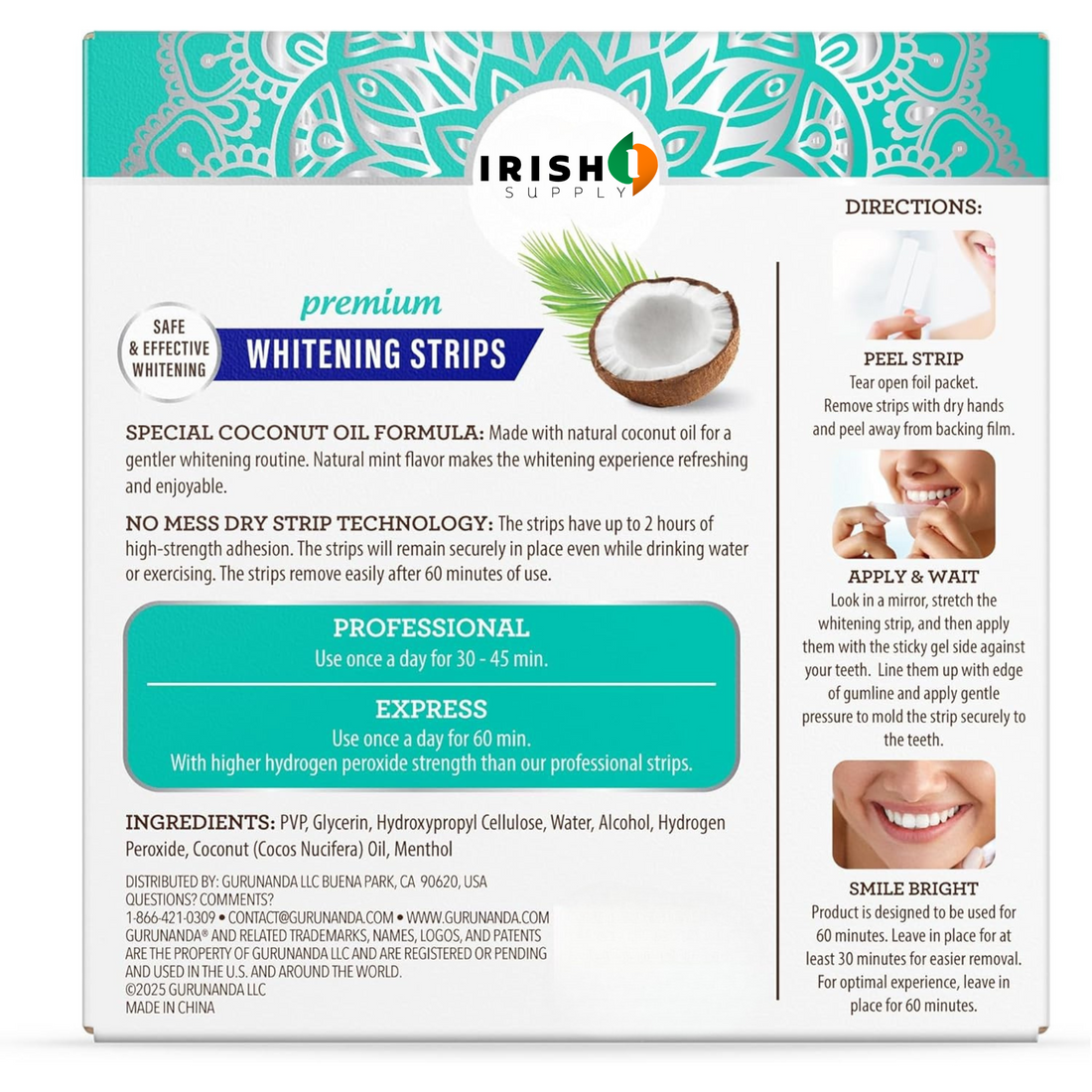ILLUMITE Dental-Grade Whitening Strips (7 treatments)