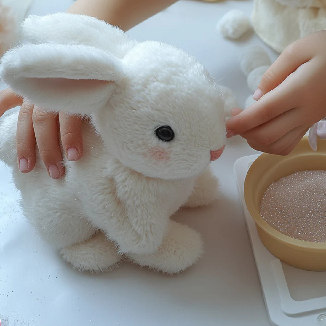 LUXEBUN Simulation Electric Pet Rabbit