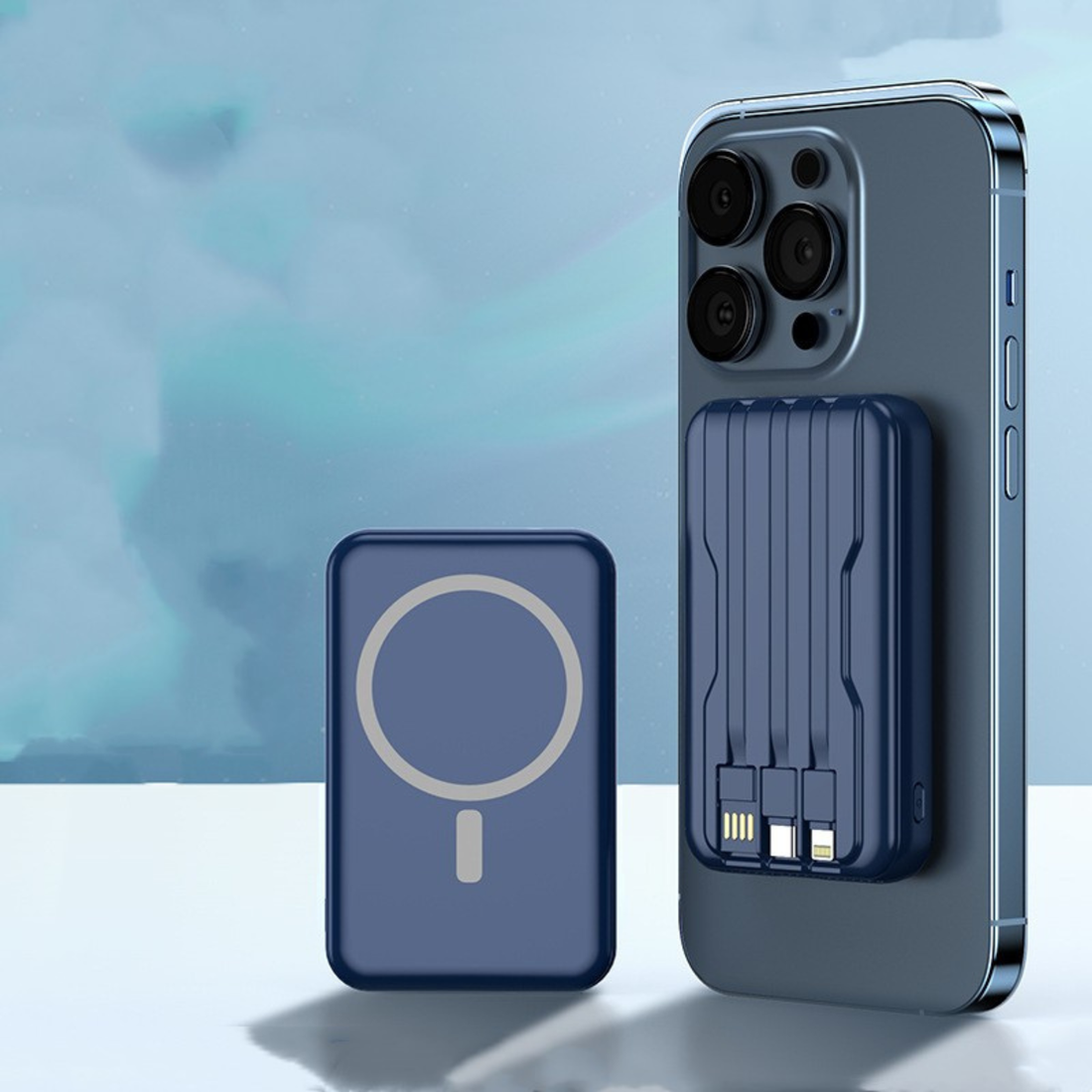 MAGPULSE 10,000mAh Mag-Safe Travel Foldable Powerbank