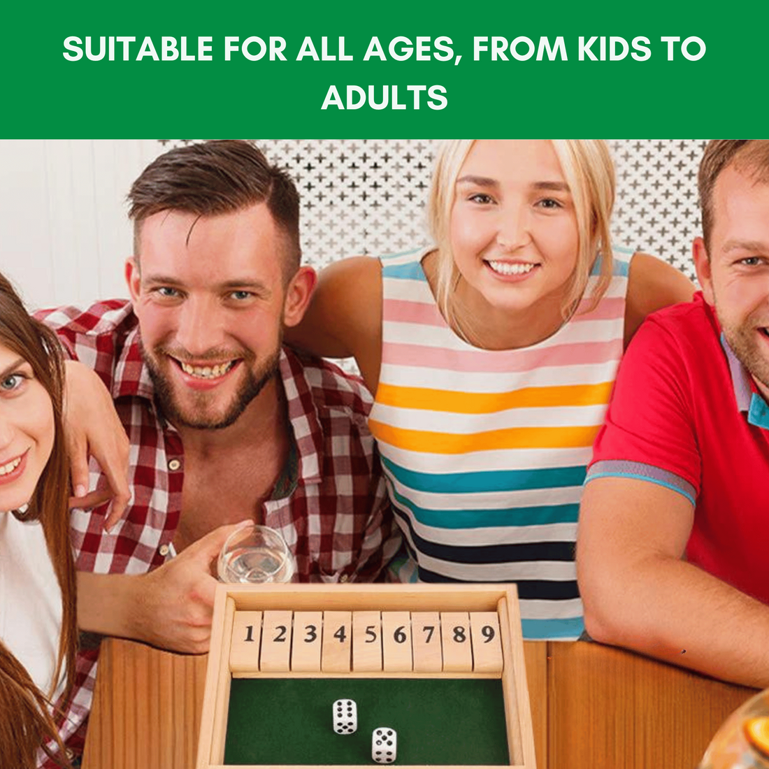 MATHBOX Shut The Box Game