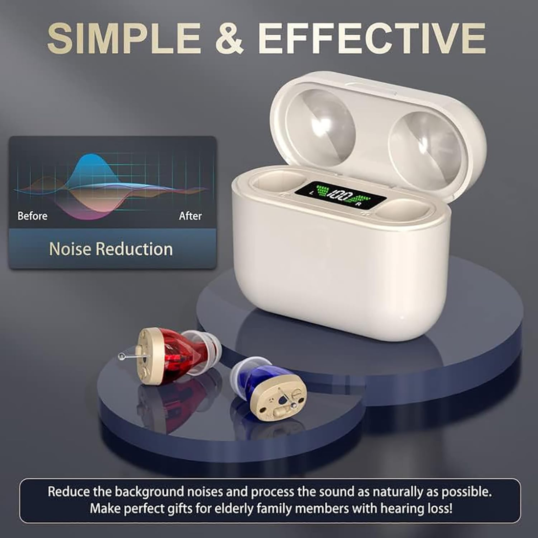 MEDIHEAR High-Definition Rechargeable Hearing Device