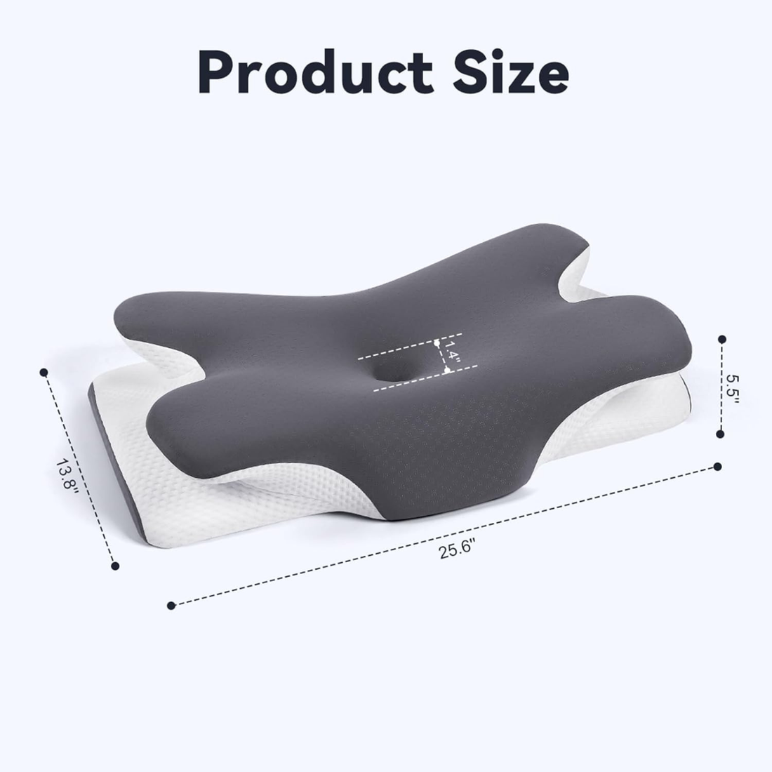 NECKREST Cooling Ergonomic Neck & Spine Support Pillow
