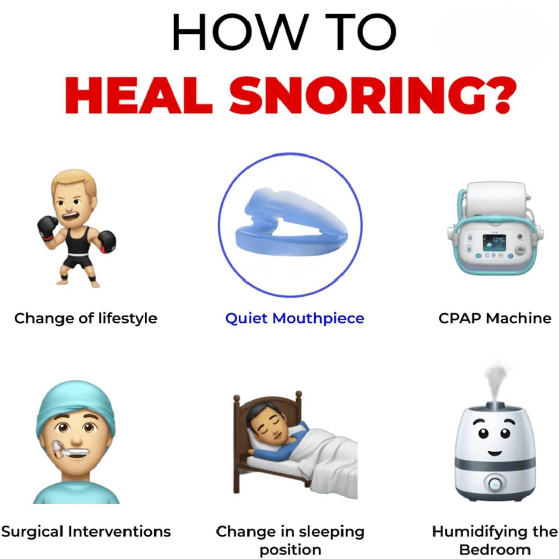 NOCTAFLOW Quiet Anti-Snore Mouthguard