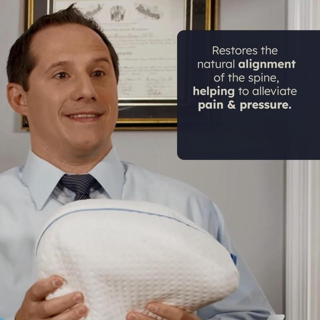 ORTHOFIX Corrective Hip & Back Support Pillow