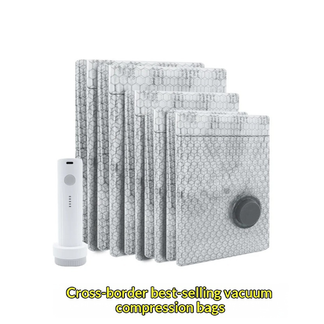 PACKPRESS Electric Travel Vacuum Compression Bags