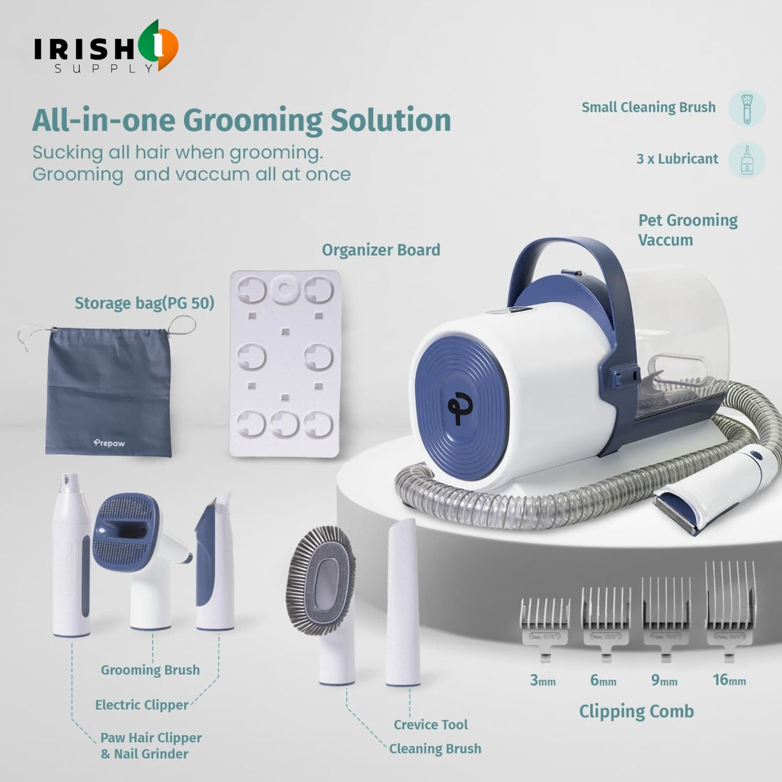 PAWFECT 7-in-1 Pet Grooming Kit