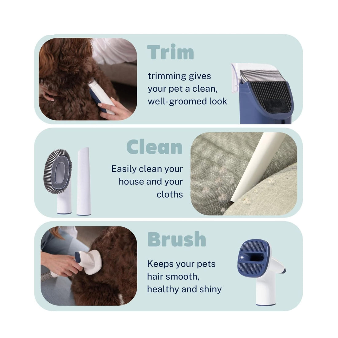 PAWFECT 7-in-1 Pet Grooming Kit