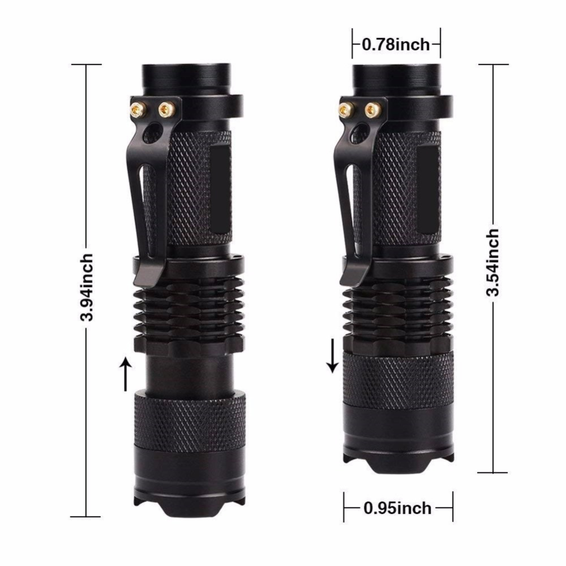POWERBEAM LED Tactical Flashlight