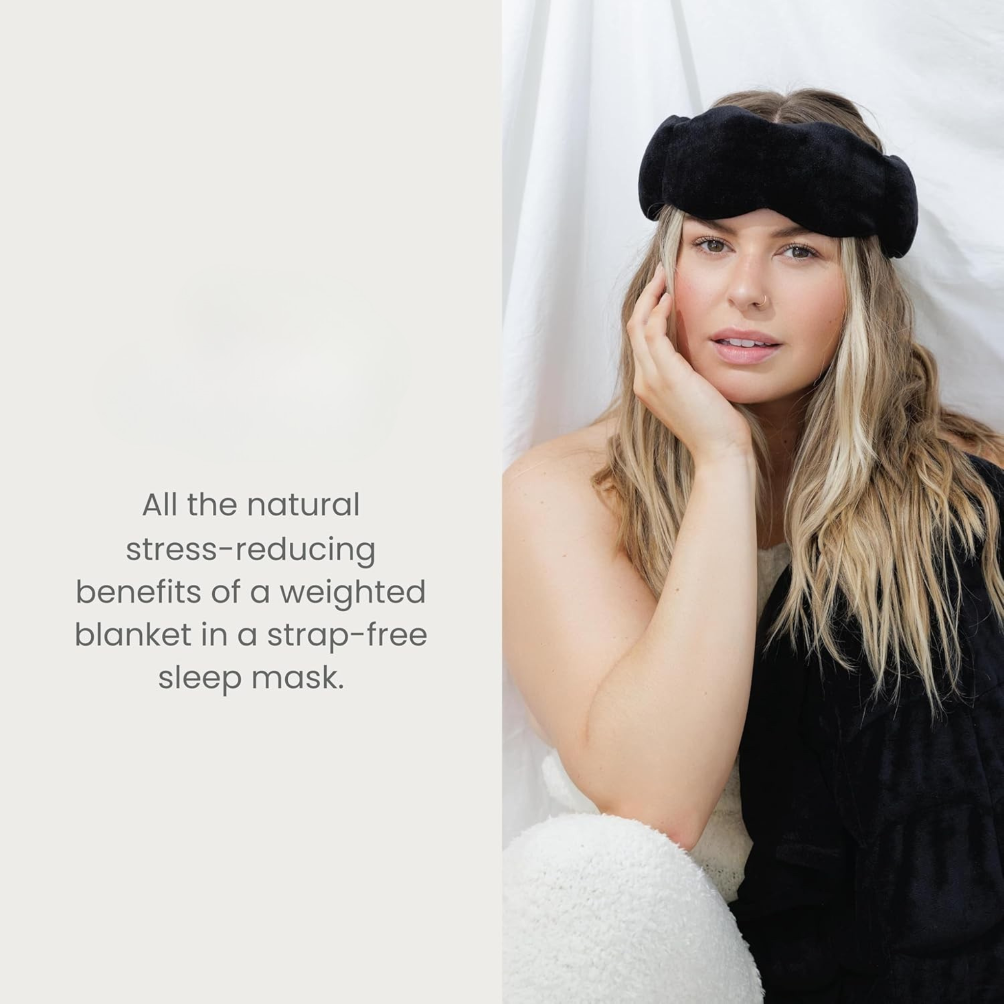 PRESSAIRE Weighted Sleep Eye Mask