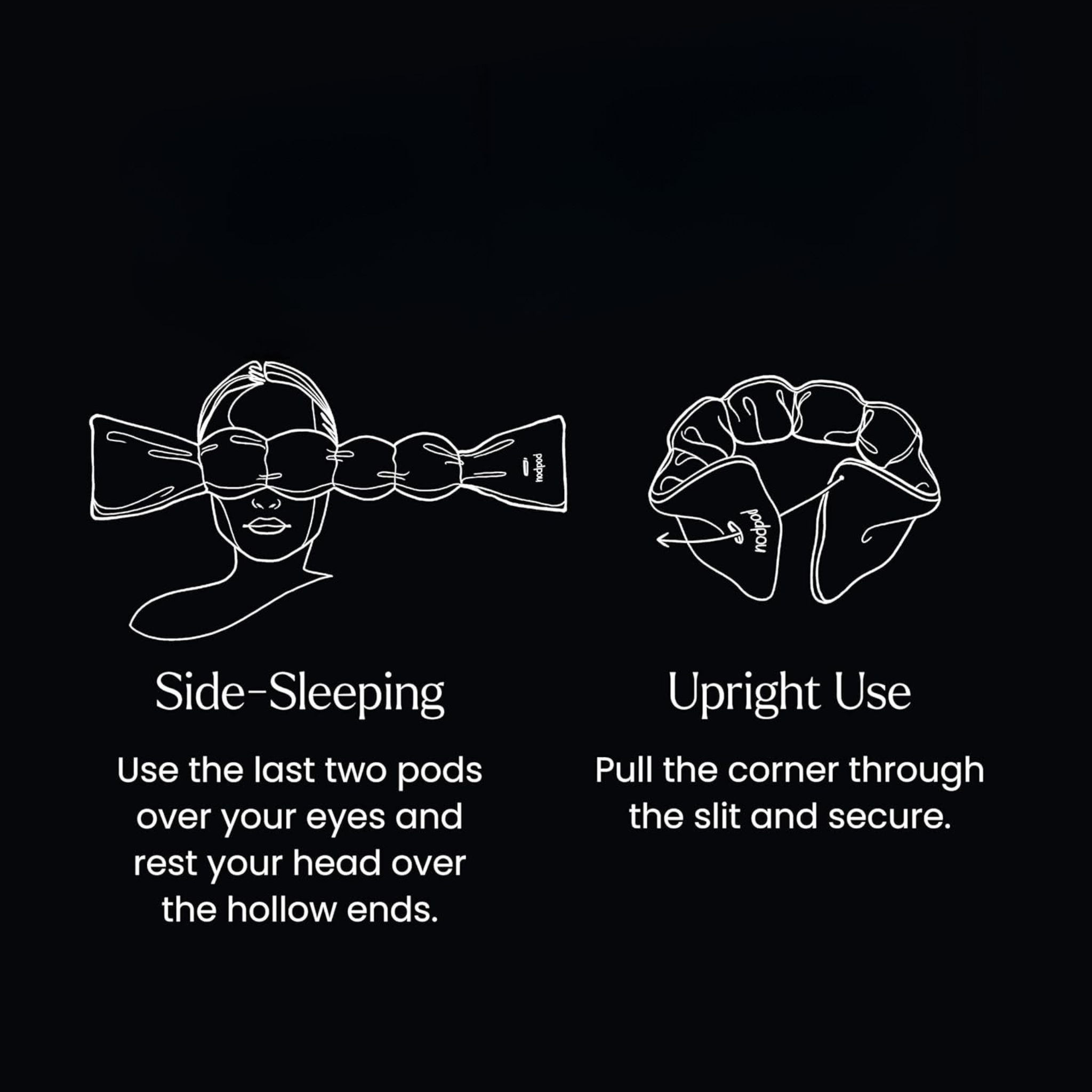 PRESSAIRE Weighted Sleep Eye Mask