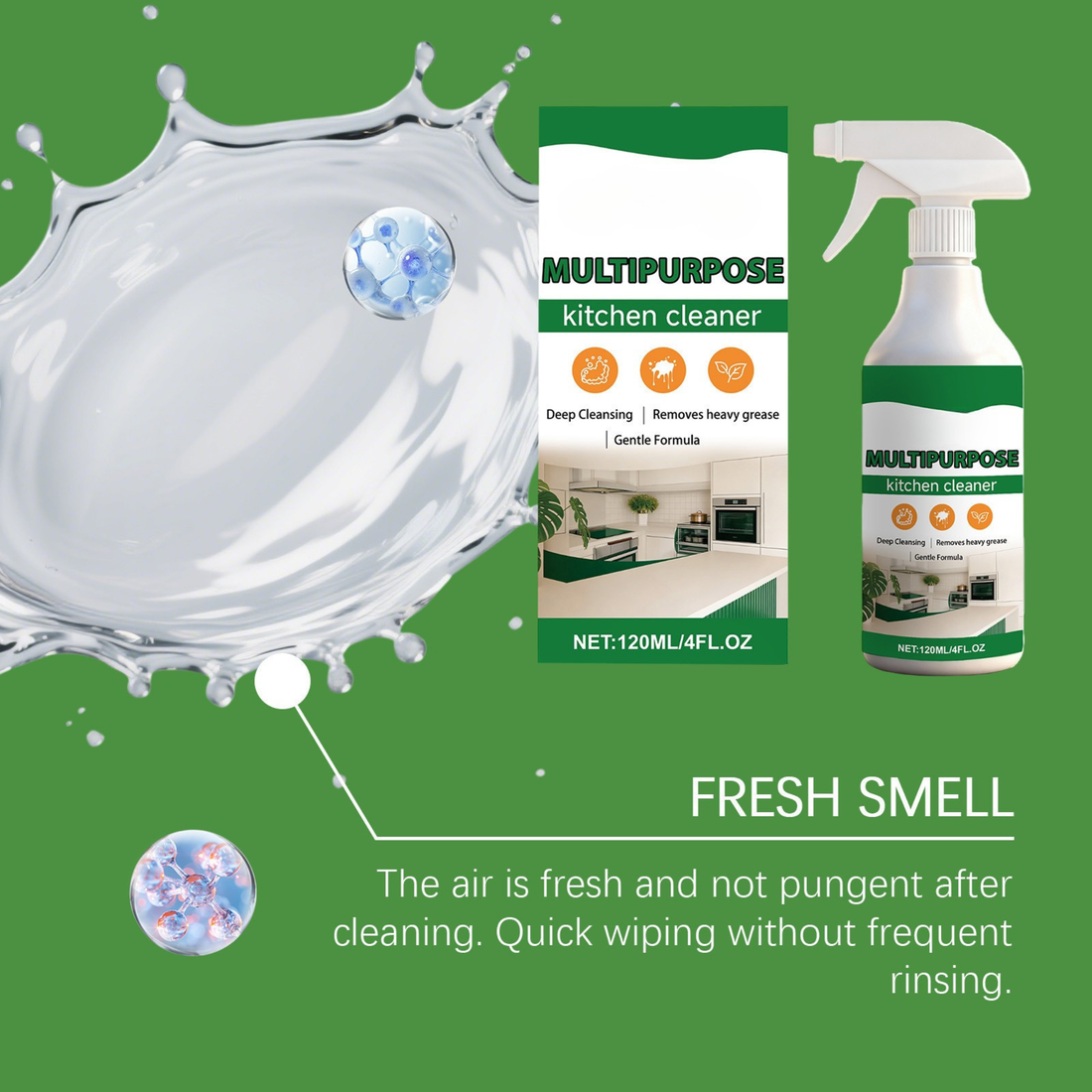 PUREFINISH Kitchen Cabinet Cleaner (120 ml)