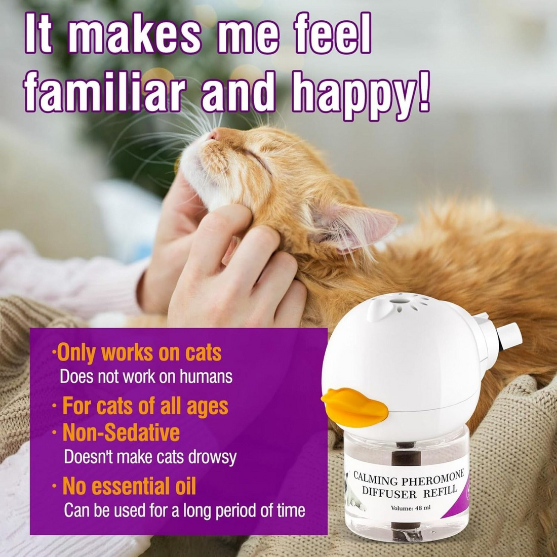 PURMIND Cat Calming Diffuser