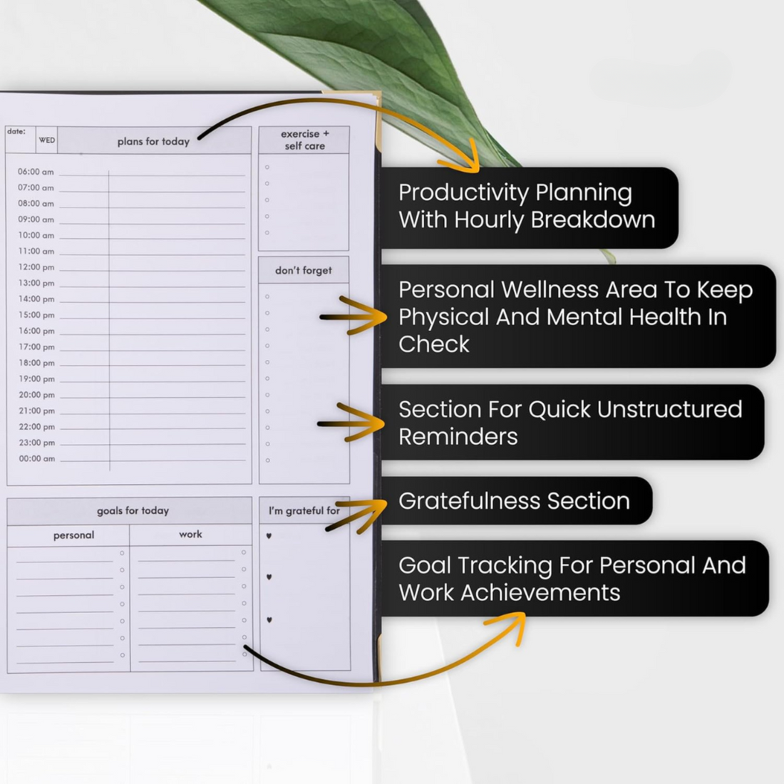 RITUALS Undated Goals Planner