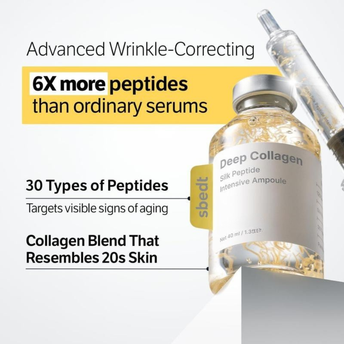 SILQUE Peptide Thread Tightening Face Ampoule 40 ml