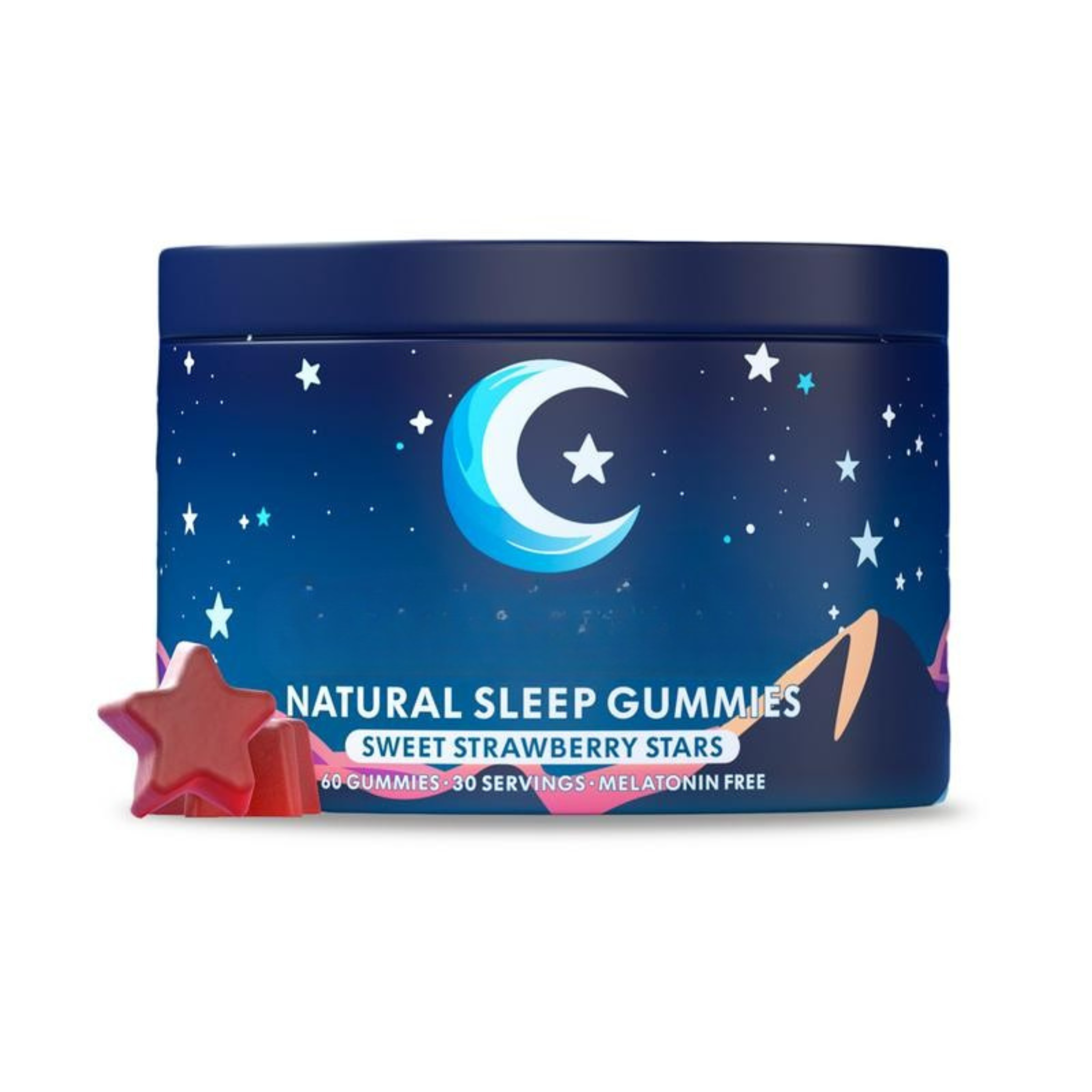 SNOOZY Natural Melatonin-Free Sleep Gummies