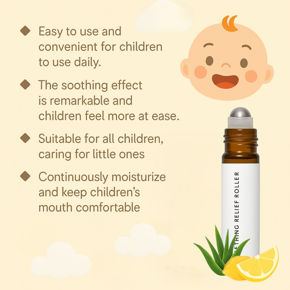 TINYZEN  Natural Teething Oil for Infants