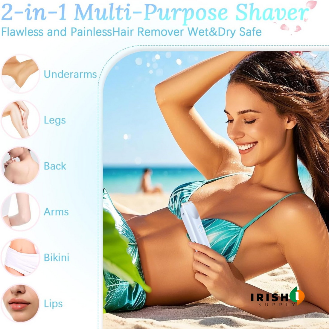 TRIMURA Premium 2-in-1 Body Trimmer